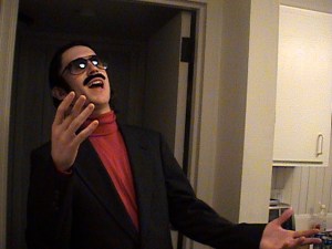 I did go as Will Ferrell as Robert Goulet the next year, though.